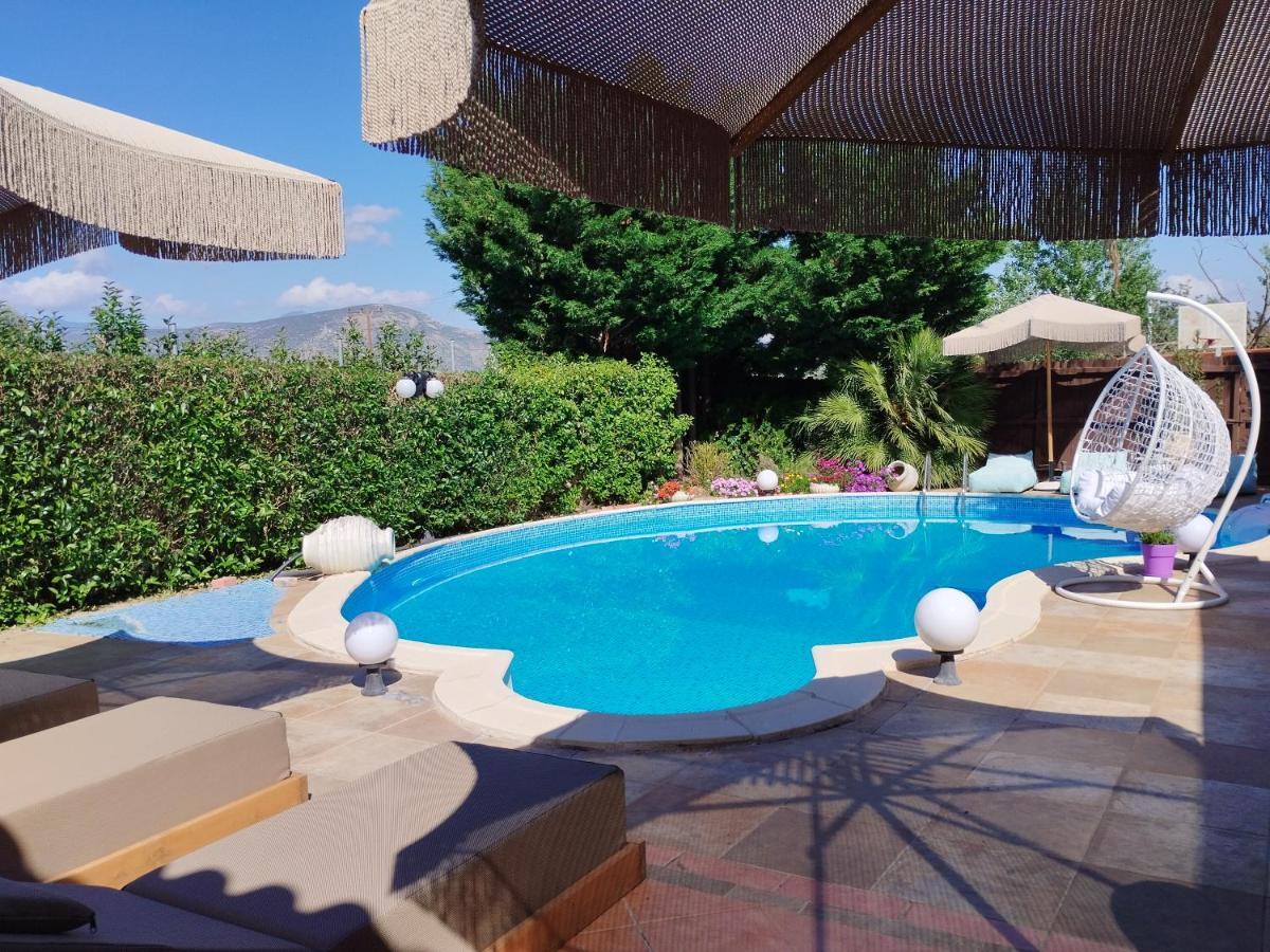 Luxury Villas Chrysa Private Pool & Spa Nauplia Exterior foto